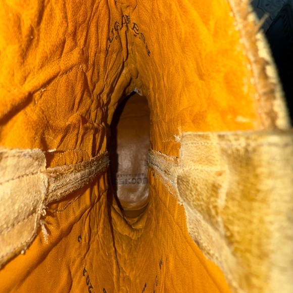 Lucchese Ombré Pearl Goat Square Toe Cowboy Boots - Picture 11 of 16